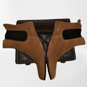 Sixtyseven Suete Booties Cognac Size 39 (9)